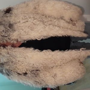 Faux fur coat
